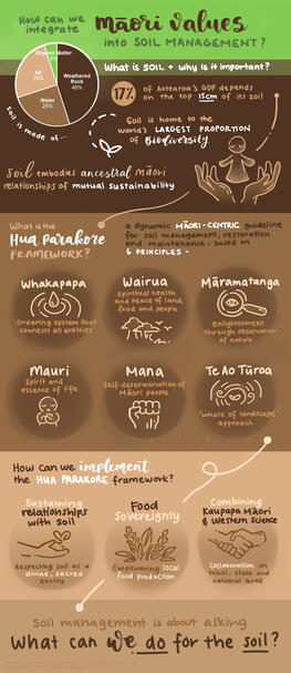 Visual abstract based on 2018 research by Hutchings, Smith and Harmsworth