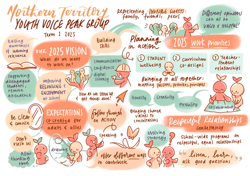 Reflections from the Northern Territory Youth Voice Peak Group